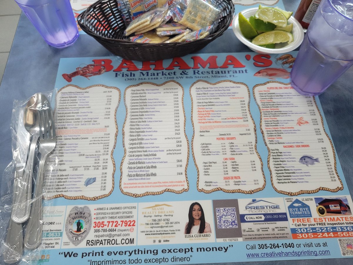 Cuban diaspora lunch aesthetic