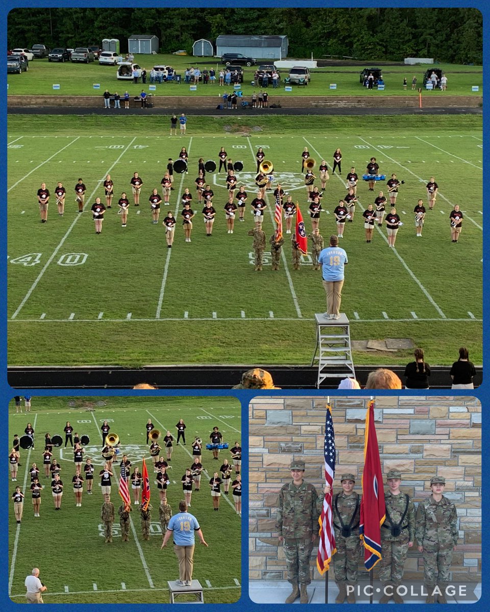 🇺🇸✨ Proud moment for CCHS! Our Fighting Jets JROTC Color Guard presented the National Colors for the first time since being reestablished last year—and they nailed it! 💙💛 #cchsfightingjetsrotccolorguard #cchsjetsrotc #jetpride✈️ #FN5GL