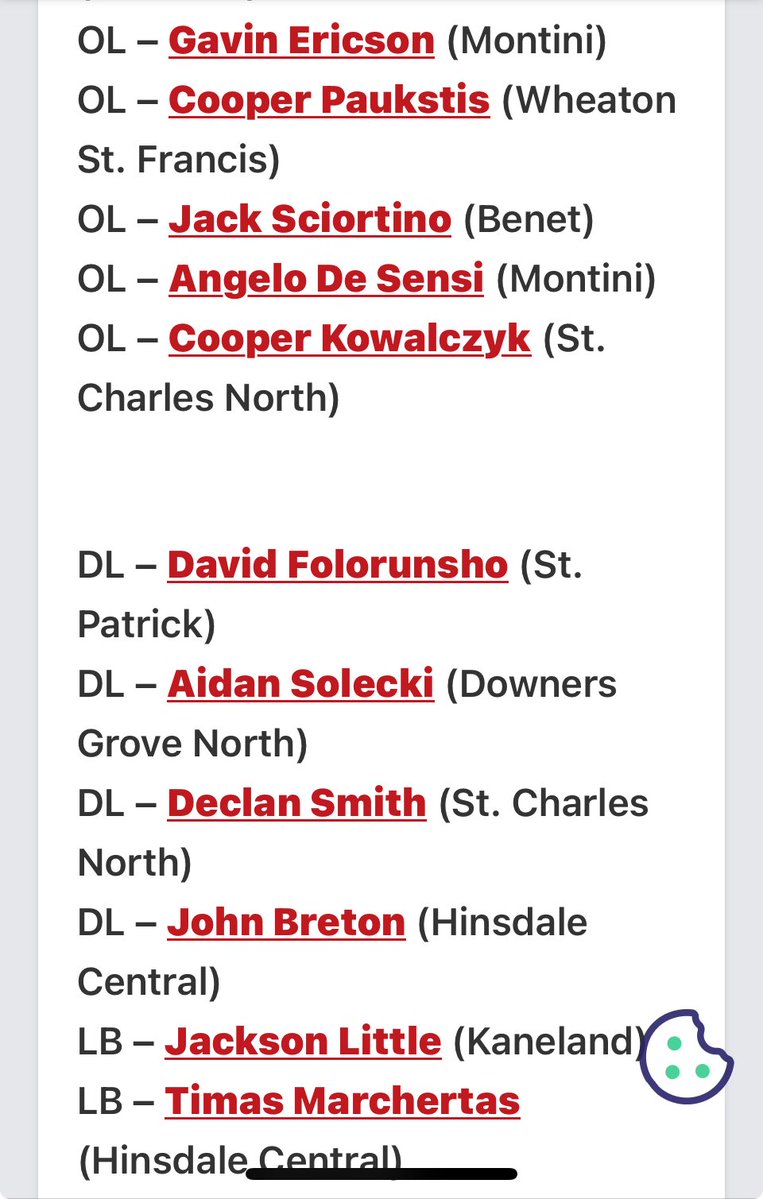Jackson Little (@jackson_little_) on Twitter photo Thank you <a href="/PrepRedzoneIL/">Prep Redzone Illinois</a> <a href="/scottybscout/">Scott Burgess</a> for the recognition. Excited for the up and coming season!
<a href="/KanelandFB/">Kaneland Football</a> <a href="/underdogrush/">Underdog Training</a> <a href="/EDGYTIM/">Timothy “EDGYTIM” OHalloran</a> <a href="/EDGYTIM/">Timothy “EDGYTIM” OHalloran</a> <a href="/Bryan_Ault/">Bryan Ault - Midwest Scout</a> <a href="/AllenTrieu/">Allen Trieu</a> <a href="/Coach_Bergman/">Eric Bergman</a> <a href="/sixstarfootball/">Six Star Football | PLUS+</a> <a href="/FNDrive/">Friday Night Drive - Shaw Local</a> <a href="/dc_preps/">DailyChronicle Preps - Shaw Local</a> <a href="/MySuburbanLife/">Suburban Life - Shaw Local</a> <a href="/JamoBrown_/">Jamison Brown</a> <a href="/the_BBoyd/">Benny Boyd</a> <a href="/TrevorOlson62/">Trevor Olson</a> Thank you <a href="/PrepRedzoneIL/">Prep Redzone Illinois</a> <a href="/scottybscout/">Scott Burgess</a> for the recognition. Excited for the up and coming season!
<a href="/KanelandFB/">Kaneland Football</a> <a href="/underdogrush/">Underdog Training</a> <a href="/EDGYTIM/">Timothy “EDGYTIM” OHalloran</a> <a href="/EDGYTIM/">Timothy “EDGYTIM” OHalloran</a> <a href="/Bryan_Ault/">Bryan Ault - Midwest Scout</a> <a href="/AllenTrieu/">Allen Trieu</a> <a href="/Coach_Bergman/">Eric Bergman</a> <a href="/sixstarfootball/">Six Star Football | PLUS+</a> <a href="/FNDrive/">Friday Night Drive - Shaw Local</a> <a href="/dc_preps/">DailyChronicle Preps - Shaw Local</a> <a href="/MySuburbanLife/">Suburban Life - Shaw Local</a> <a href="/JamoBrown_/">Jamison Brown</a> <a href="/the_BBoyd/">Benny Boyd</a> <a href="/TrevorOlson62/">Trevor Olson</a>
