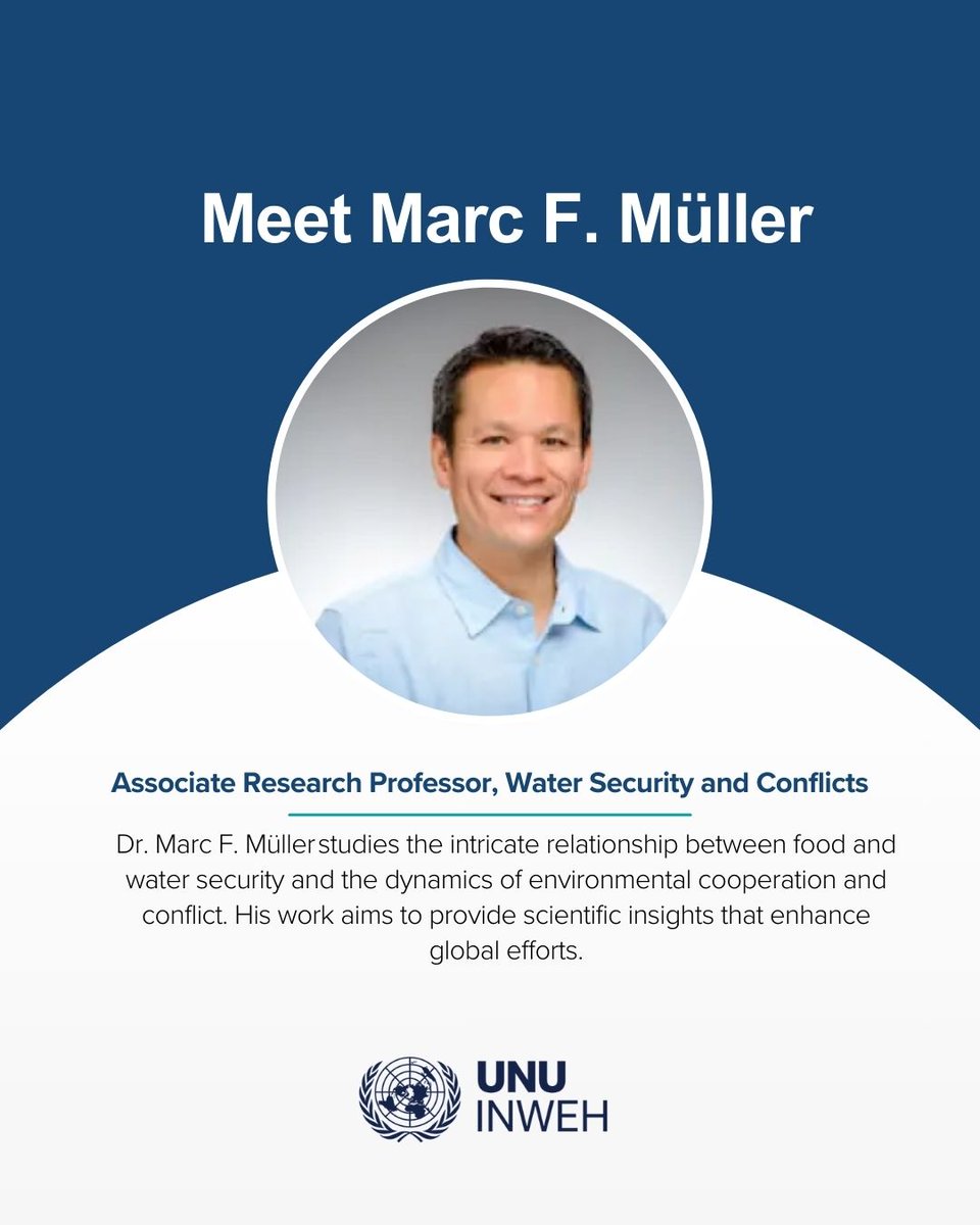 UN University-INWEH tweet media