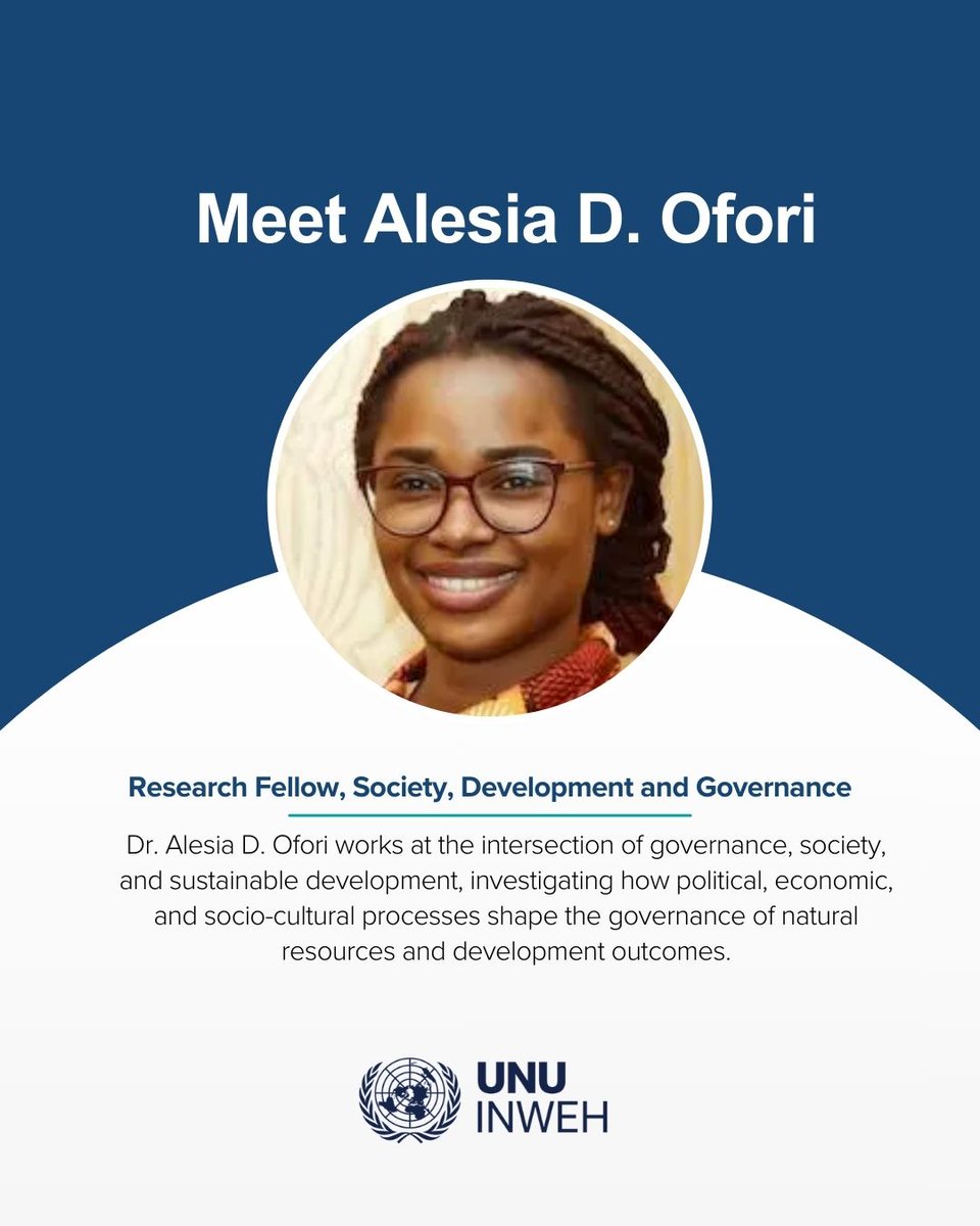 UN University-INWEH tweet media