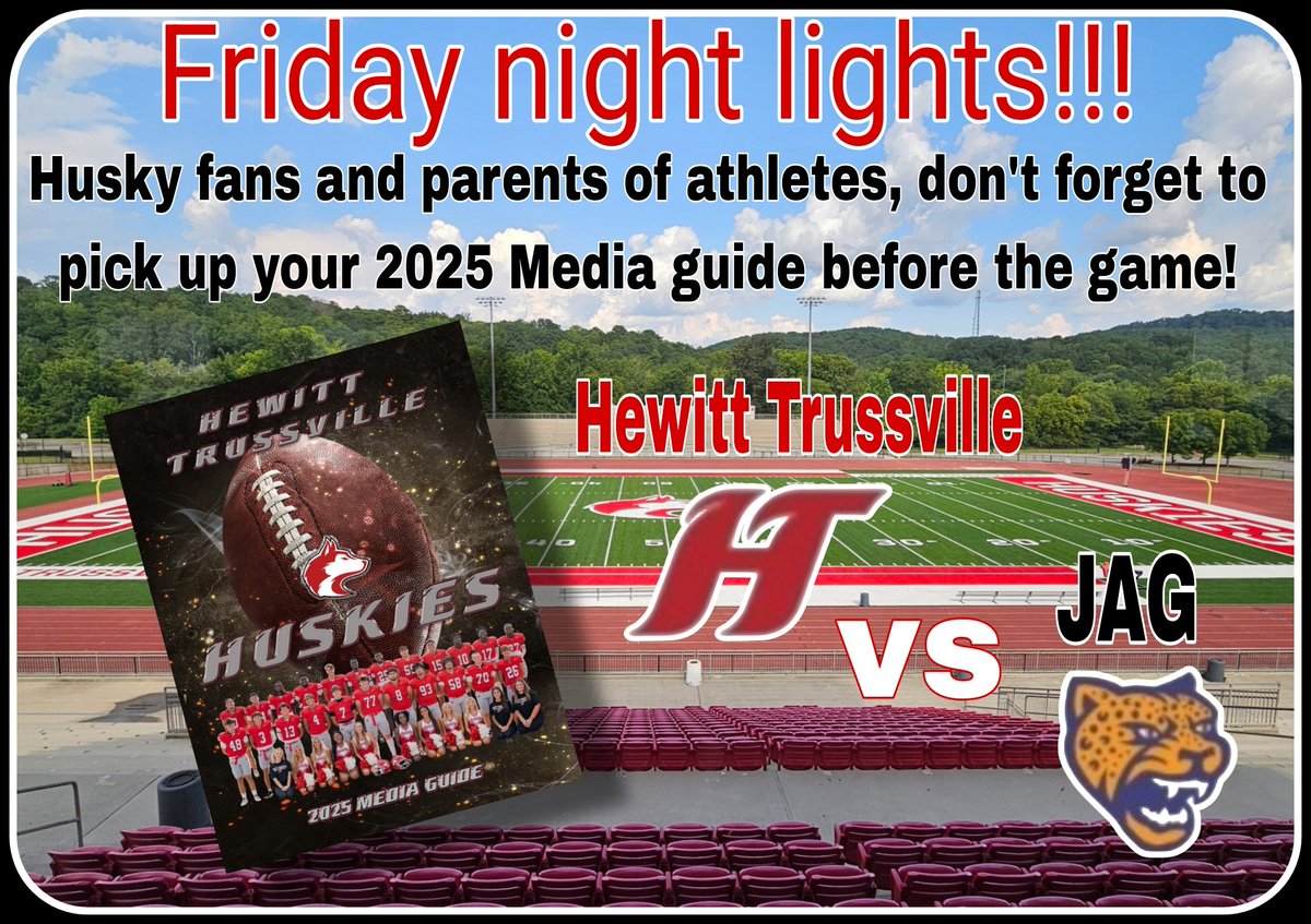 Go Huskies!!!! It's game day!!!!! Don't forget to purchase your 2025 media guide!! 🏈