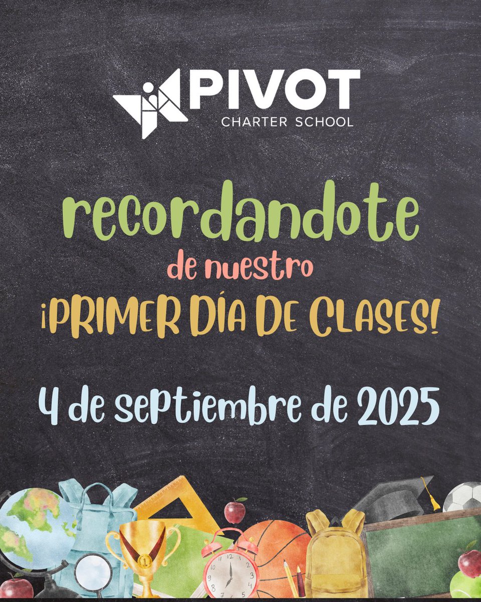 PivotNValley's tweet photo. 📚 The countdown is on! Pivot Charter's first day of school is September 4 — we can't wait to welcome our students and families back for an amazing year ahead! 🎉

 #PivotCharter #BackToSchool #FirstDayCountdown https://t.co/G1o2E0hALC