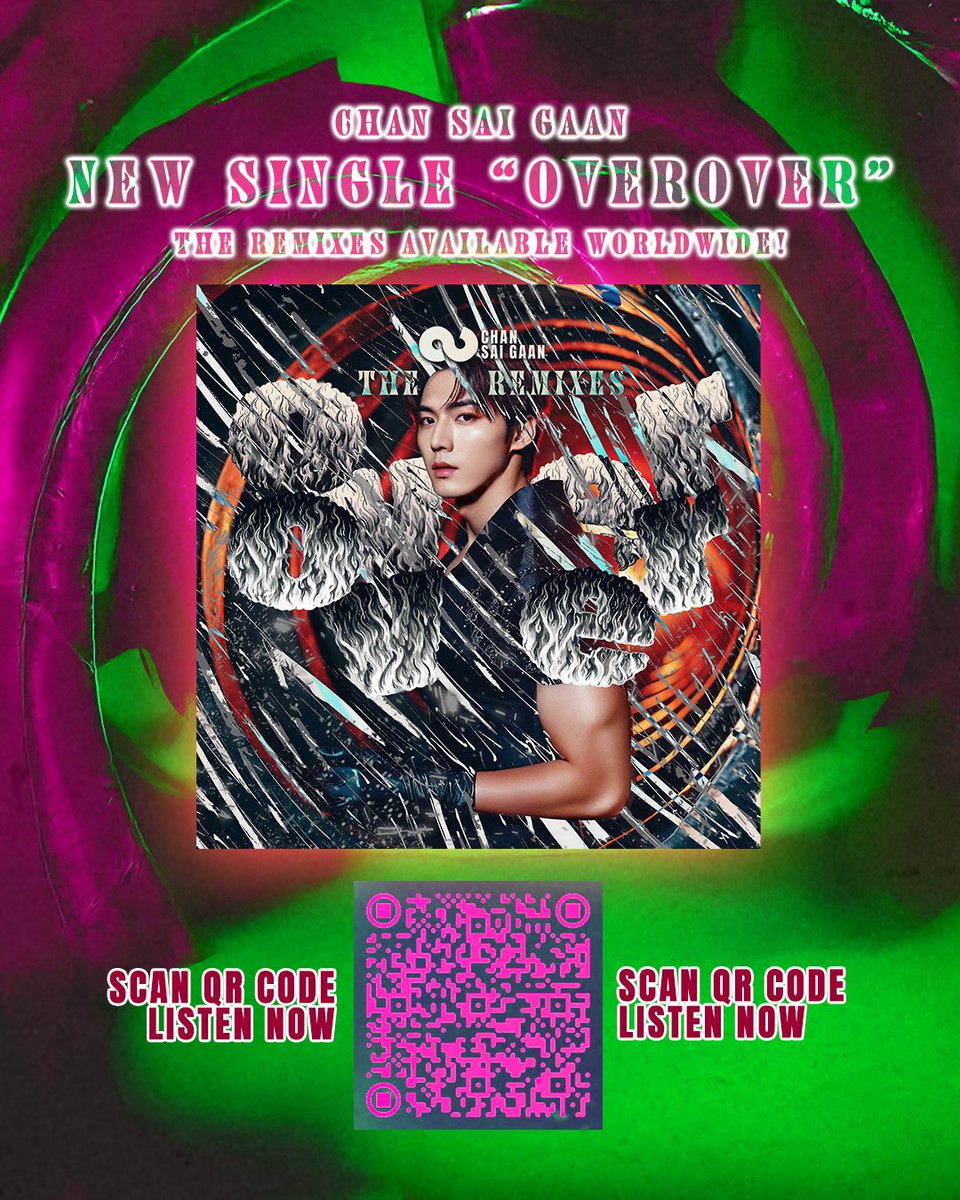 chansaigaan's tweet photo. the remixes available worldwide💥💥💥

// stream “overover (the remixes)” on your favourite platform //
https://t.co/jawN31bTms

// watch “overover” m/v on youtube //
https://t.co/8S5862P57t

#overover #theremixes #newmusic #kpop #demonhunters #sajaboys #sodapop #youridol https://t.co/kJBkJ1T9yK