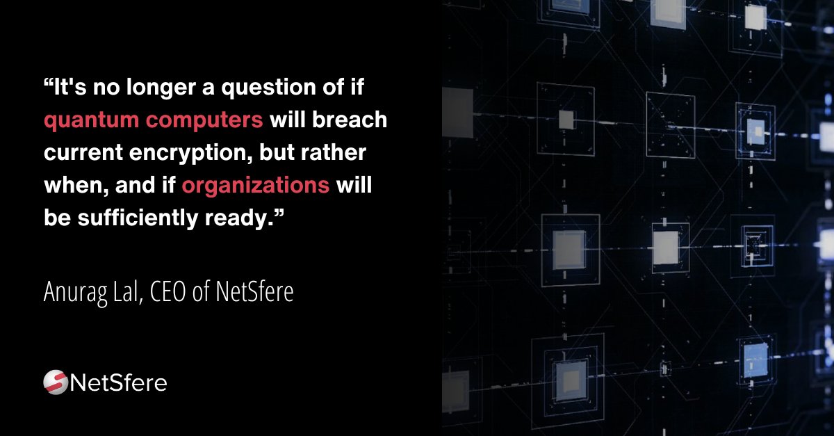 NetSfere - Enabling Communication. (@netsfere) on Twitter photo #Quantum computing won’t wait, and neither should your #encryption.
In <a href="/TheFastMode/">The Fast Mode</a>, #NetSfere CEO @AnuragLal explains why post-quantum #cryptography must start now.
We’ve already built it into our platform.
Read more: thefastmode.com/expert-opinion… #Quantum computing won’t wait, and neither should your #encryption.
In <a href="/TheFastMode/">The Fast Mode</a>, #NetSfere CEO @AnuragLal explains why post-quantum #cryptography must start now.
We’ve already built it into our platform.
Read more: thefastmode.com/expert-opinion…