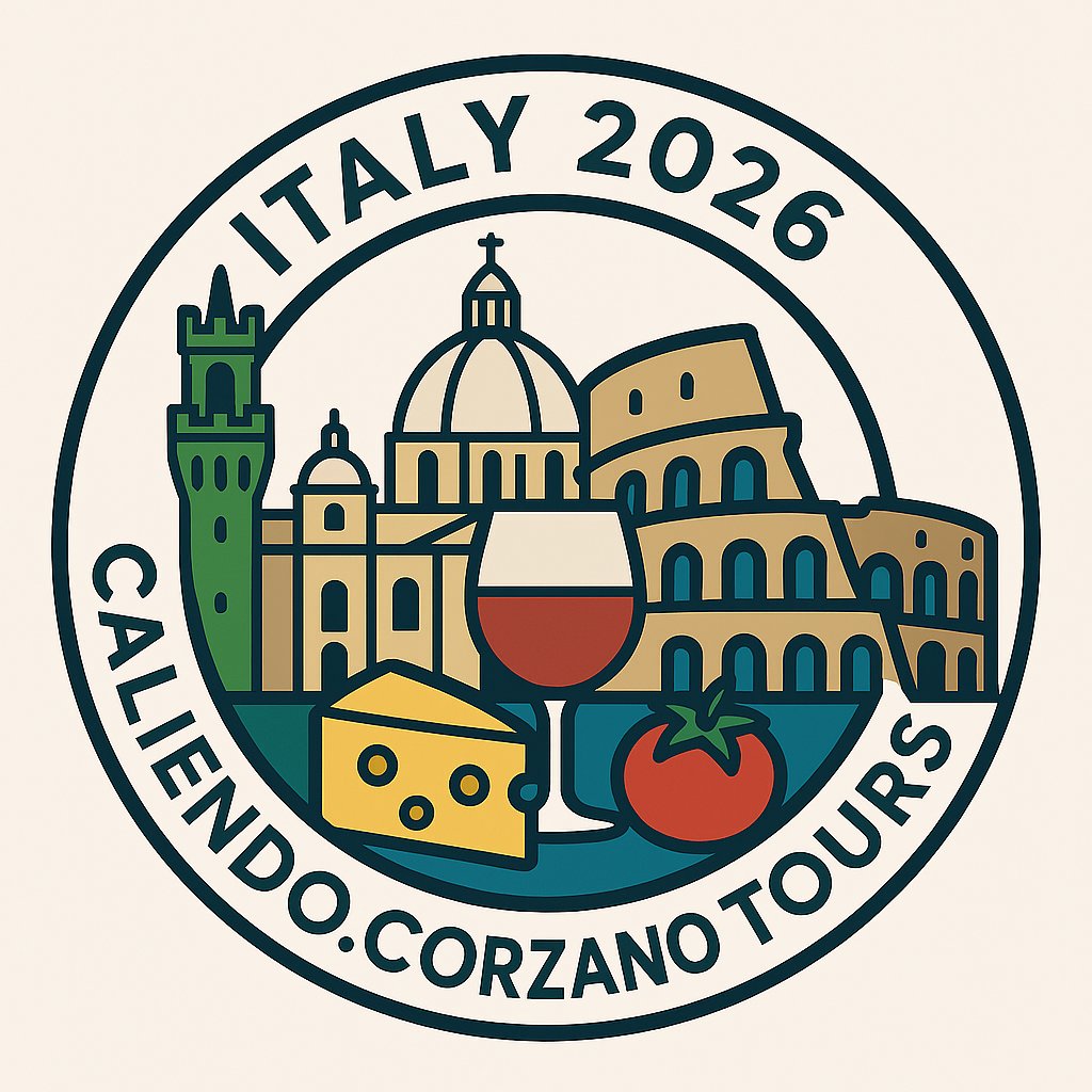 Italy Tour: March 4-15, 2026. Wine, Dine &amp; Culture with the Finest 📷 Join Angelo, Pete &amp; Beverley for an unforgettable 12-day journey through Italy —also, 3 winetasting classes and 2 cooking class top Chefs.
📷 Private luxury coach 📷 4-star hotels Only 26 people max