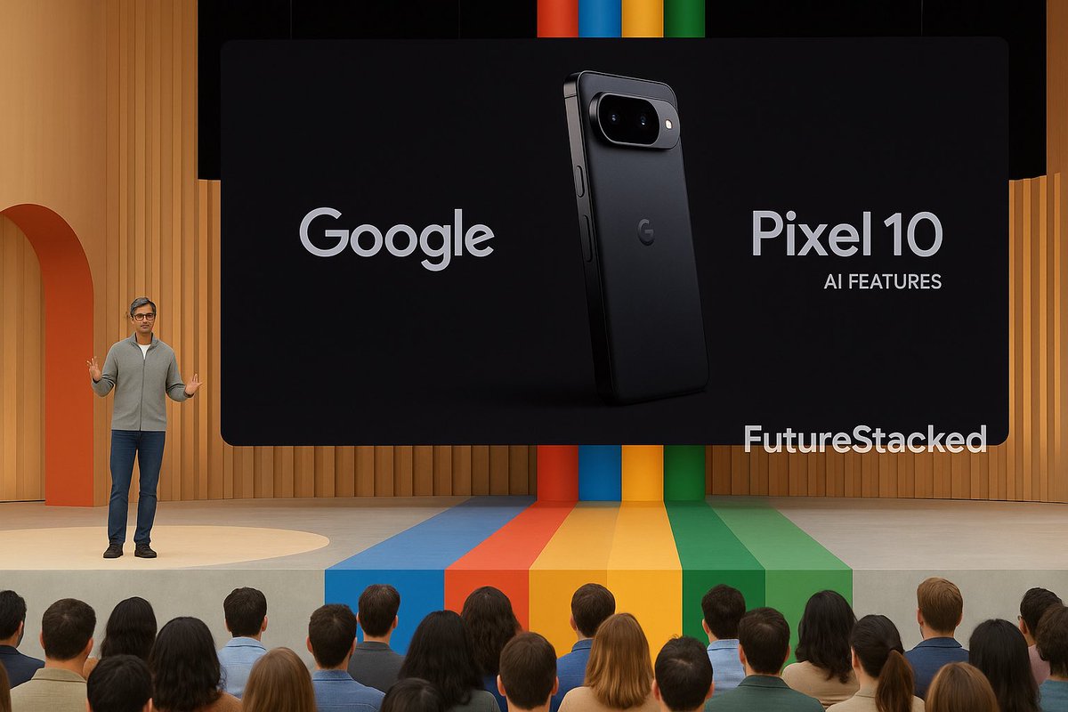 FutureStacked's tweet image. 🚨 BREAKING: Google just ended the iPhone era.

The Google Pixel 10 is 5 years ahead, and Apple’s not catching up.

Here are 10 mind-blowing AI features that prove it:👇👇