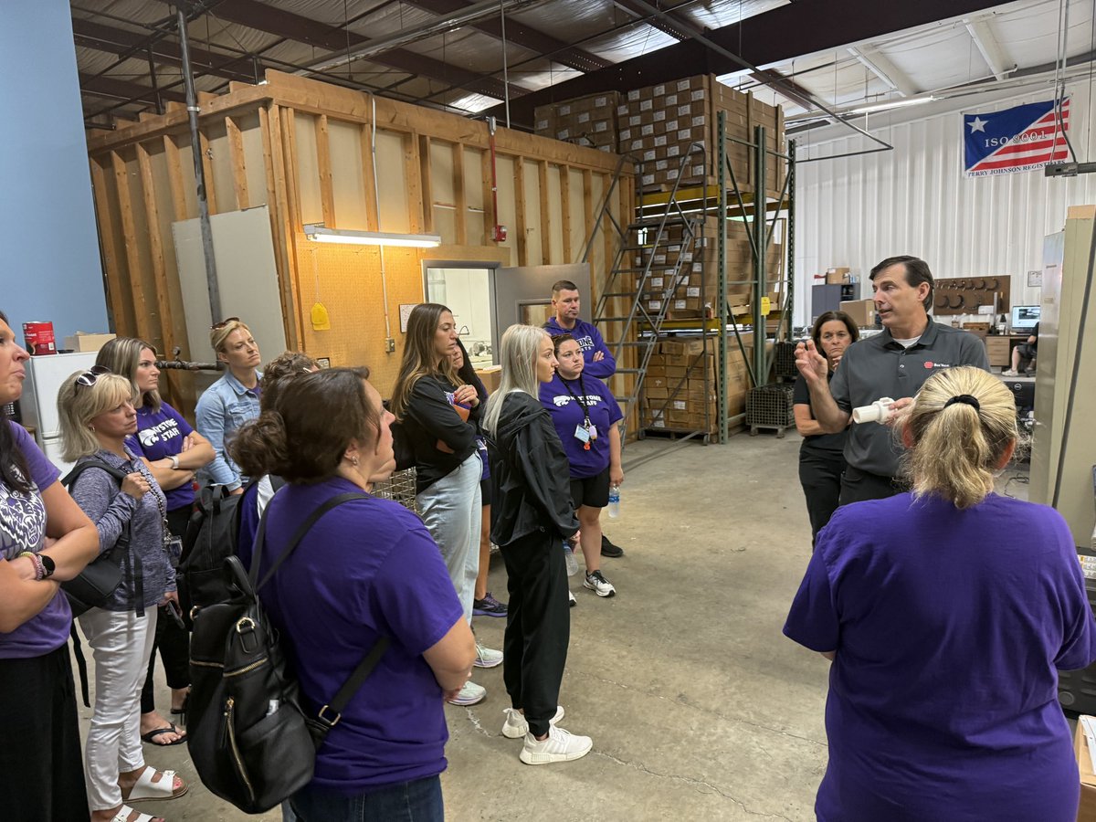 taylorrbrouse's tweet photo. First day back with our KLSD staff on our PD externship! First stop at BlackTip LLC in Elyria! @KeystoneSchools https://t.co/VWuzl3nDXs