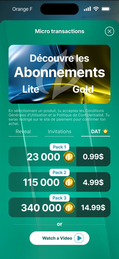 datopia_world's tweet photo. BIG NEWS !

$DATOPIA team is bringing our coin straight into the app !

Soon, no more boring payments... monetization is switching to $DATOPIA coins.

First step : integration into our existing monetization design !

Future of dating is fun, immersive, and powered by $DATOPIA https://t.co/mdQgCHVmDU