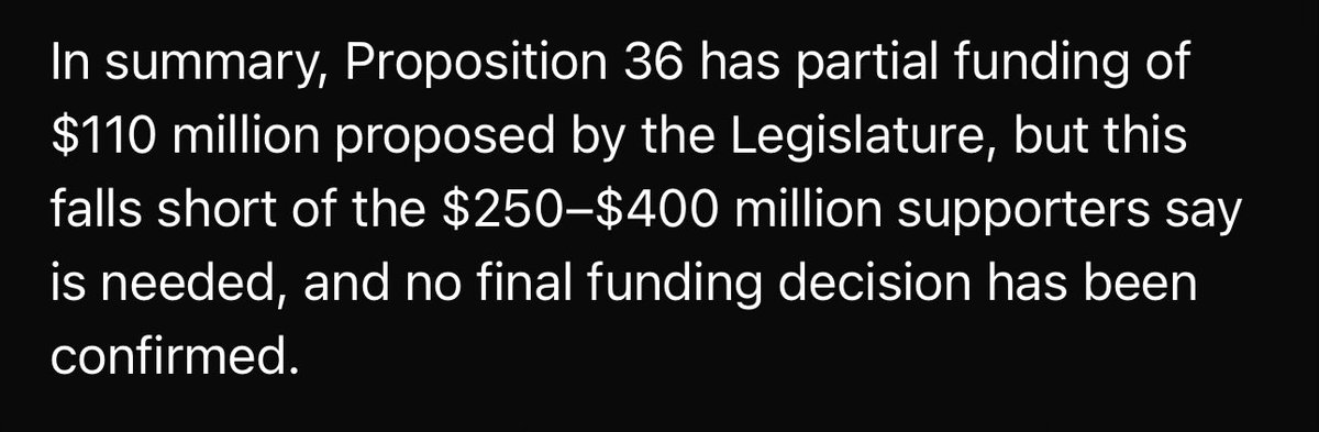 W.R. Smith (@wr_smithca) on Twitter photo So let me get this straight. The people in California voted for prop 36 by huge margins yet we can't fully fund it.
<a href="/GavinNewsom/">Gavin Newsom</a> throws a hissy fit and BAMM! He steals 250+ million dollars from the people to override the will of the people. Make it make sense. <a href="/GovPressOffice/">Governor Newsom Press Office</a> So let me get this straight. The people in California voted for prop 36 by huge margins yet we can't fully fund it.
<a href="/GavinNewsom/">Gavin Newsom</a> throws a hissy fit and BAMM! He steals 250+ million dollars from the people to override the will of the people. Make it make sense. <a href="/GovPressOffice/">Governor Newsom Press Office</a>