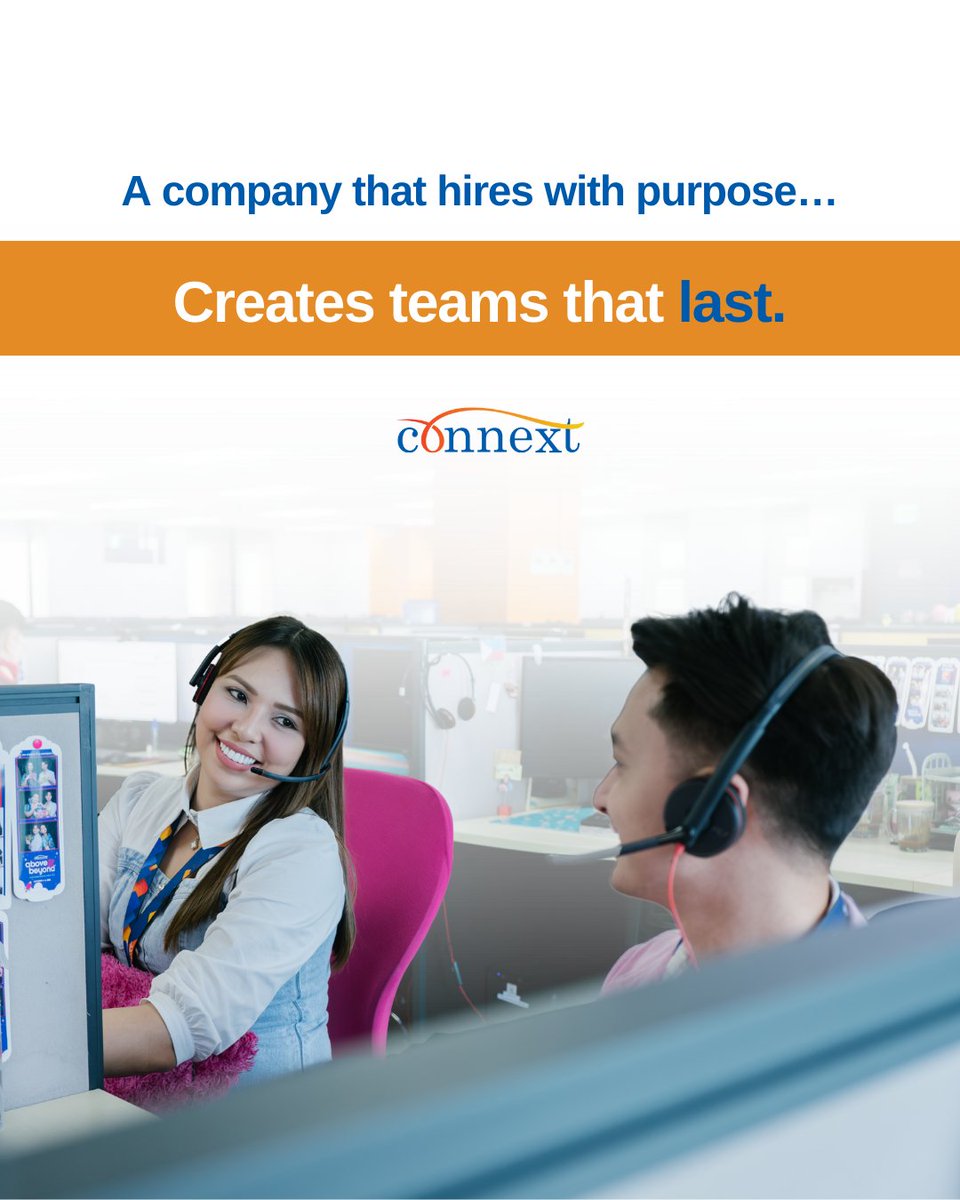 ConnextPh's tweet image. A company that builds trust doesn’t just keep employees—it keeps momentum.

Discover how Connext helps companies scale with offshore teams that thrive.

Book your free planning session: hubs.ly/Q03gYsV-0
#Connext #Offshoring #Leadership #Growth