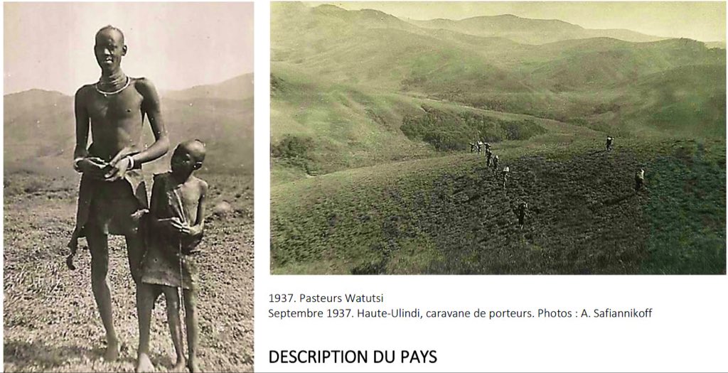 BUKURU S. Muhizi (@bukuru_wa_s) on Twitter photo Ifoto y’umugabo w’umunyamulenge mu 1937 ari kumwe n’umwana.
Yafashwe n’uwitwa Alexandre Safiannikoff mu kwezi kw’icenda 1937
Umuhungu we Paul Safiannikoff aba ariwe uyishira kuri internet.
Credit <a href="/ndamuk/">Felix Ndahinda</a> Ifoto y’umugabo w’umunyamulenge mu 1937 ari kumwe n’umwana.
Yafashwe n’uwitwa Alexandre Safiannikoff mu kwezi kw’icenda 1937
Umuhungu we Paul Safiannikoff aba ariwe uyishira kuri internet.
Credit <a href="/ndamuk/">Felix Ndahinda</a>