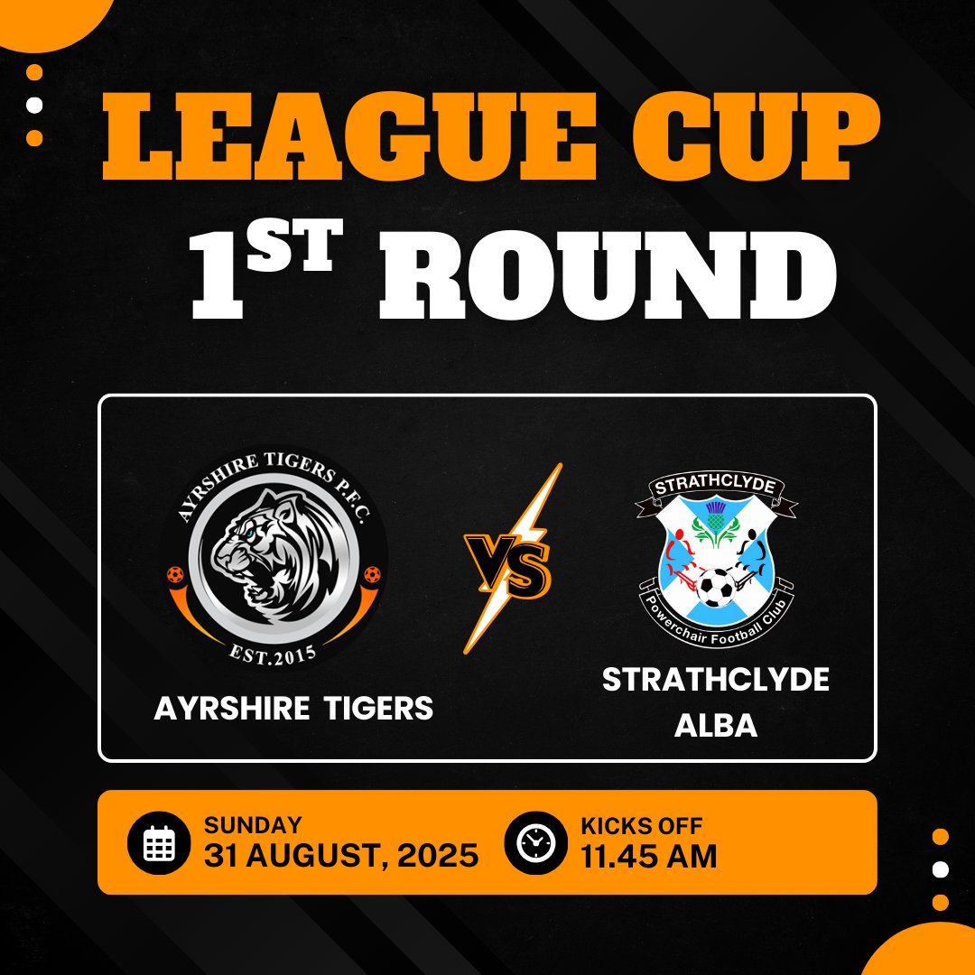 Ayrshire Tigers Powerchair Football Club SCIO tweet media