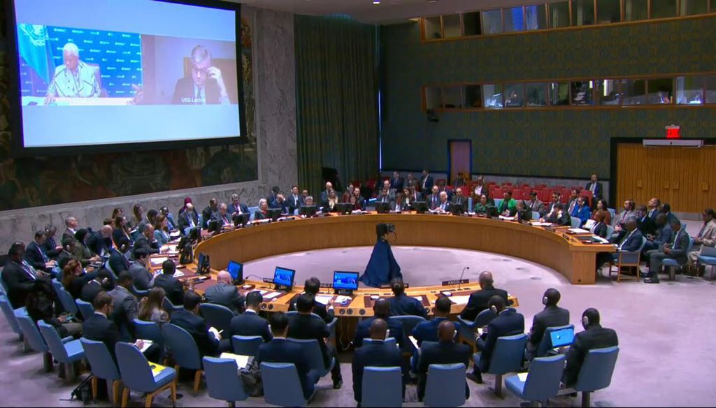 #RDC Représentant de la #France au Conseil de sécurité de l’#ONU : « Il n'y a pas d'issue militaire au conflit. L'offensive du #M23, soutenue par le #Rwanda, doit cesser. La priorité va à la conclusion d'un accord de cessez-le-feu effectif, inconditionnel et immédiat. Un retour