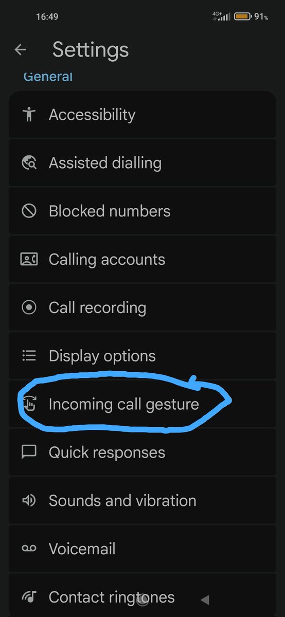 thevine76's tweet photo. @chetenna @uguruezine @Harmless12345 Go to settings, then, incoming call gesture https://t.co/tZEcjm7eMt