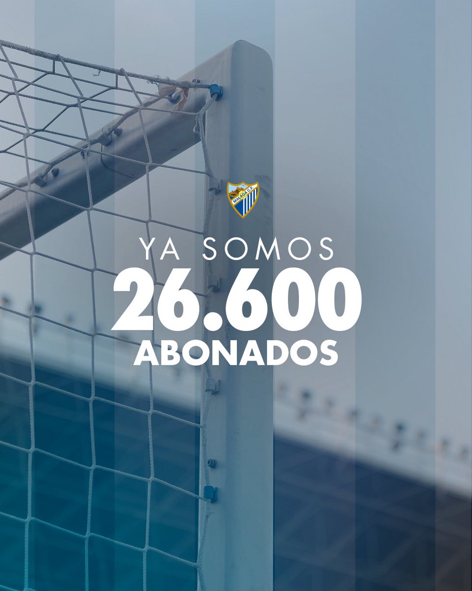 B R U T A L 🤯

Finalizamos la campaña de abonos con un… ¡NUEVO RÉCORD HISTÓRICO! 

¡GRACIAS, GRACIAS y 26.598 veces más GRACIAS!

🩵🤍