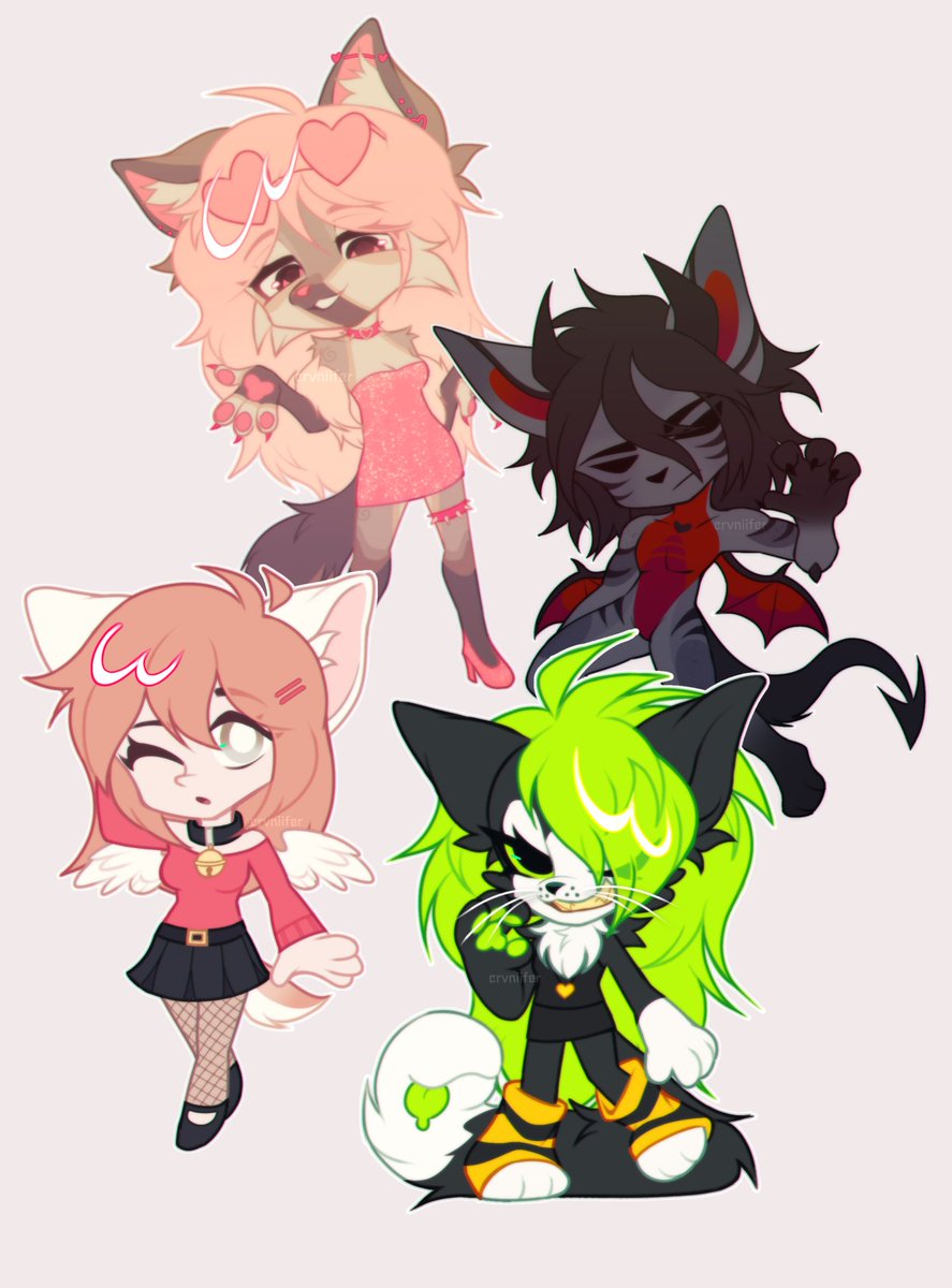 Emergency comms !!

doing chibis like these for $1️⃣0️⃣ (they're $15 normally)

•i'll take a few slots
•payment through p4yp@l or kofi
•will be finished as soon as possible

dm or comment if interested
retweet's appreciated <3