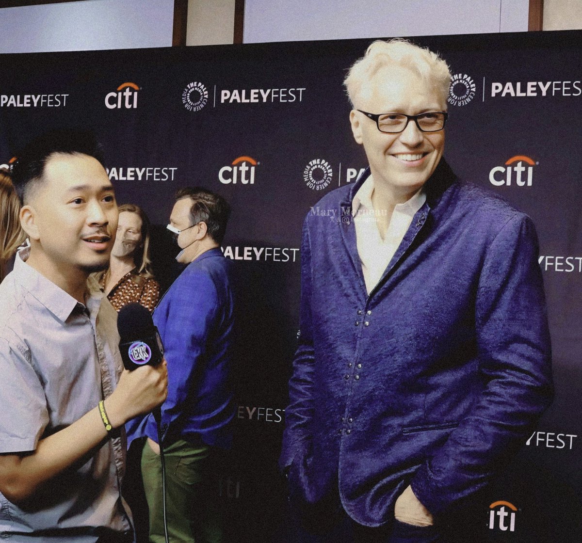“For me, bringing the new version of Terry to light brought the Karate Kid experience full circle and was very rewarding creatively.”
A nice shot from a great interview by Peter Veunnasack, Cobra Kai Kompanion, at the #PaleyFest
Thomas was thrilled to “brush up the gi” and bring