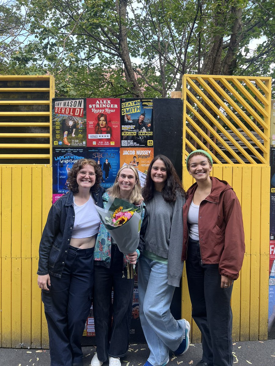 And a big congratulations to these winners as well!

Filipa Braganca Award
⭐️ Eat The Rich (but maybe not me mates x)

Mental Health Foundation Fringe Award
⭐️ Beth Wants The D

Holden Street Theatres Award
⭐️ Eat The Rich (but maybe not me mates x)