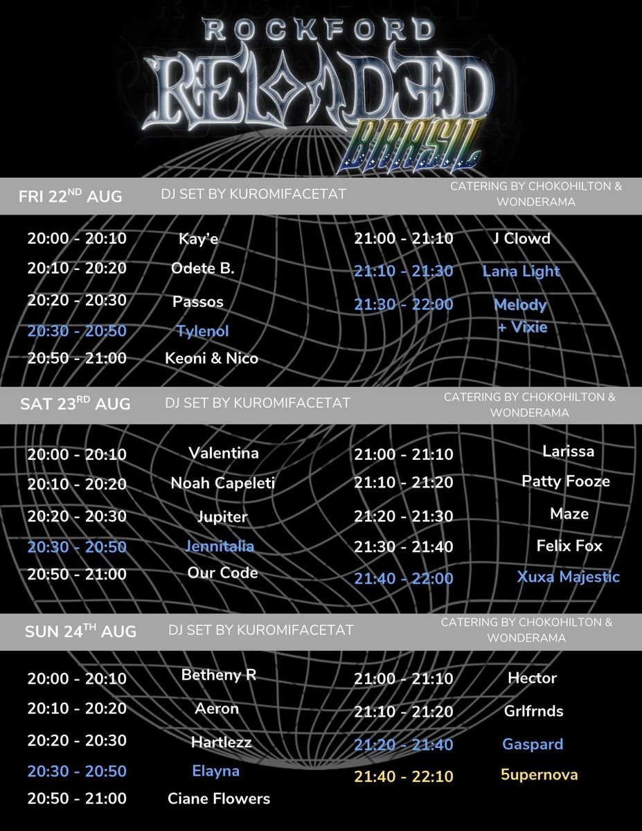 oi brasil i am in you 🇧🇷

ROCKFORD RELOADED BRASIL DAY 1
CUM SEE ME TONITE IN RUA2✨