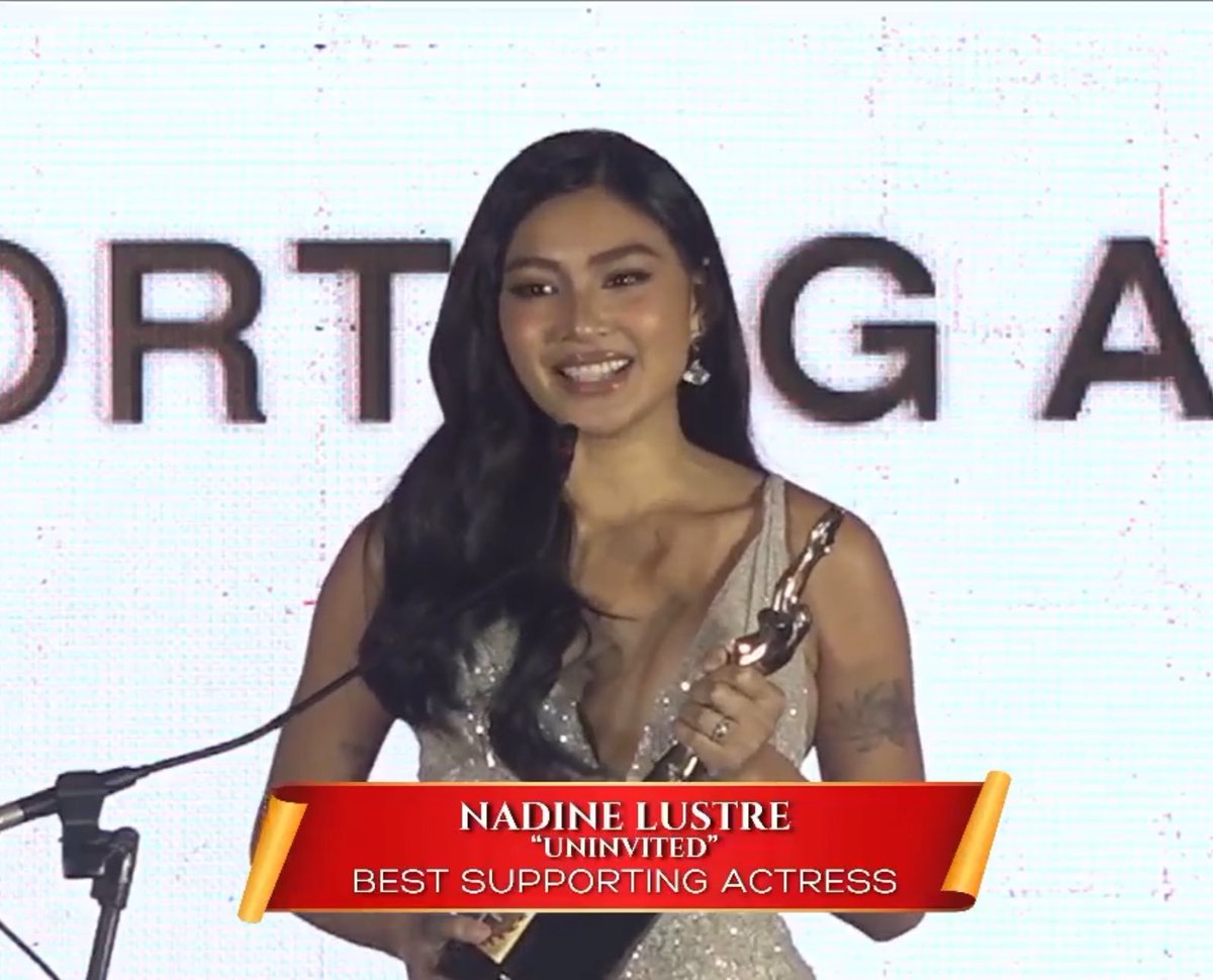 Vice Ganda FAMAS Best Actor and Nadine Lustre Best Supporting Actress YASSSS MOTHERS