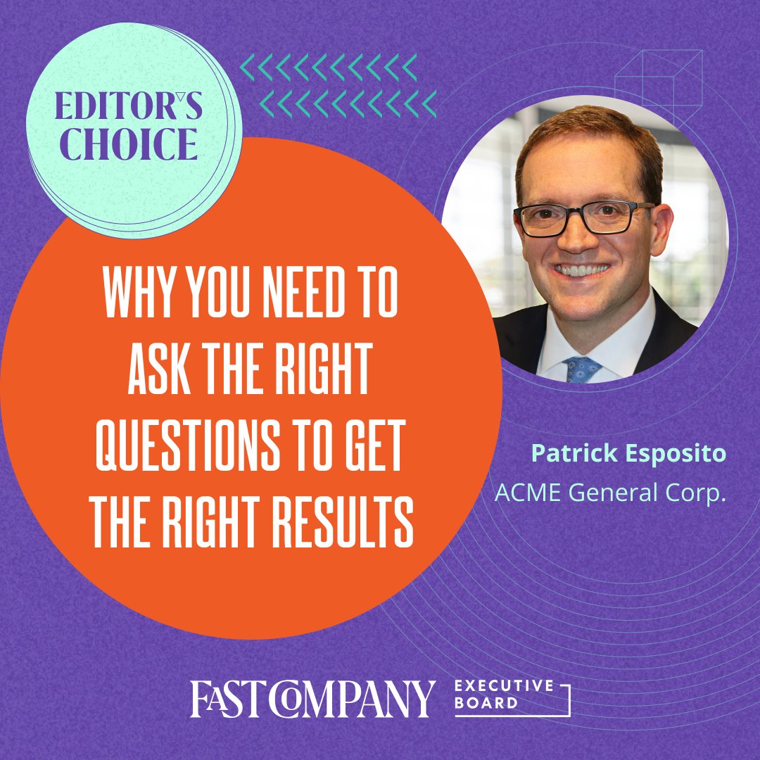FastCoBoard's tweet image. 🌟 Editor's Choice 🌟

@patrickesposito shares how leaders can use strategic questioning to drive better decisions, stronger trust, and lasting business impact. hubs.li/Q03CC_y30

#LeadershipSkills #EffectiveCommunication #CustomerExperience