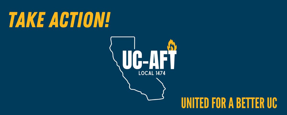 Stand in solidarity with @uc_aft 
The Trump administration made it official: they are coming after the University of California. 
Support @uc_aft by participating in their email action: buff.ly/dwRkCRg