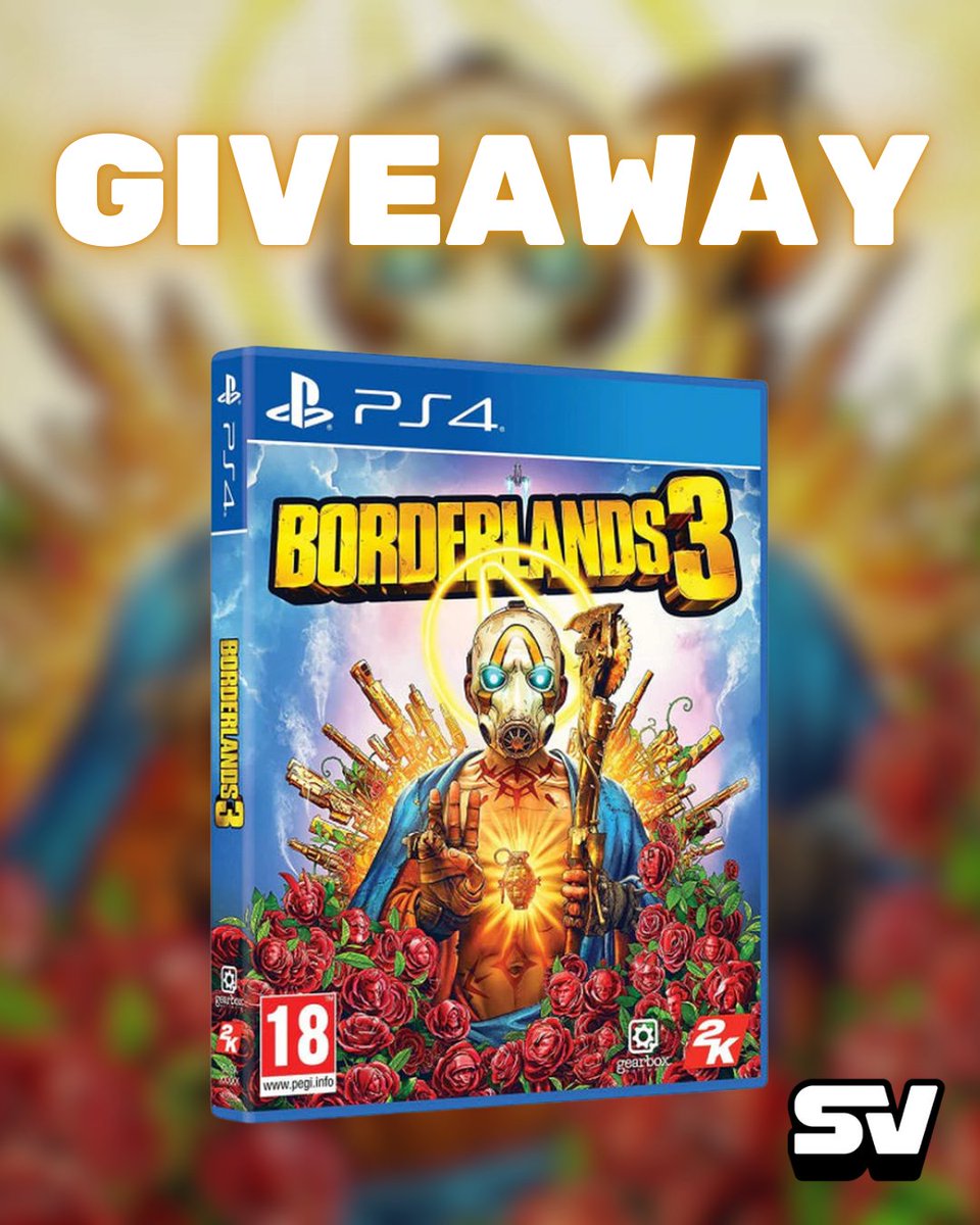 It's GIVEAWAY TIME! 

In anticipation of Borderlands 4, we're giving a LUCKY WINNER a copy of Borderlands 3 [Playstation 4]!

*This giveaway is not affiliated with X*

To enter:
🔥follow us
🔥like this post
🔥retweet this post
Extra entries if you enter on Instagram and Facebook!