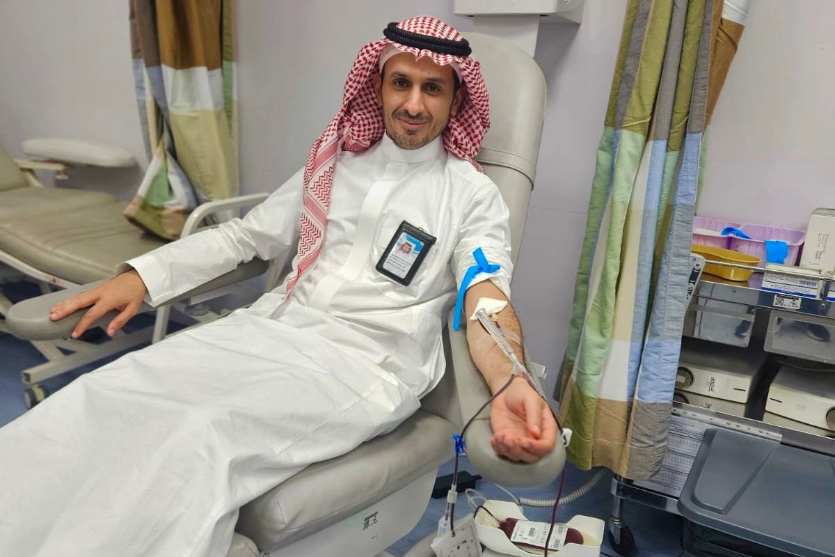KAMC_MAKKAH's tweet photo. #يحدث_الآن | 🩸

#مدينة_الملك_عبدالله_الطبية
تنفذ الحملة الوطنية للتبرع بالدم تحت شعار #اقتداء_وعطاء

بمشاركة المناوبين والزوار

💉 تبرعك أمل.. وساهم في إنقاذ حياة.

#مكة_مدينة_القلب_الآمن https://t.co/vfcleivtPJ