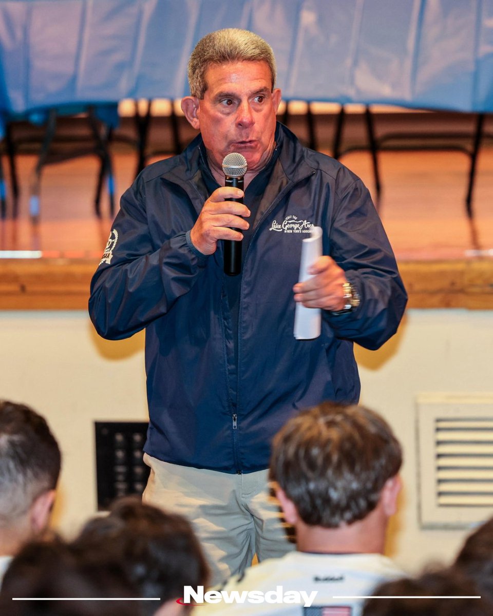 At Oceanside High School, 49 teams were represented at the inaugural Nassau County High School Football Coaches’ Association Media Day.

For more, visit: nwsdy.li/4fZkuob
(Photo Credit: Peter Frutkoff)
