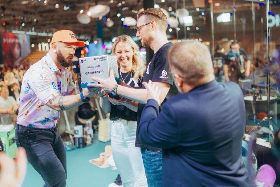 I COULDN’T MORE PROUD OF OUR TEAMS! 

🏆 Best PC Game – Anno 117: Pax Romana
🏛️ Best Consumer Booth 
💼 Best Business Booth

Governors, A117 will be available on November 13th and I can’t wait for you to play it 🕊️

#Gamescom2025