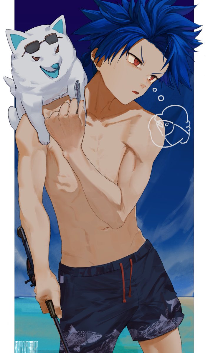iamthreeeight's tweet photo. Recent drawing 🎣
Summer Setanta #FGO
With his fishing instinct https://t.co/MyDIwq887D