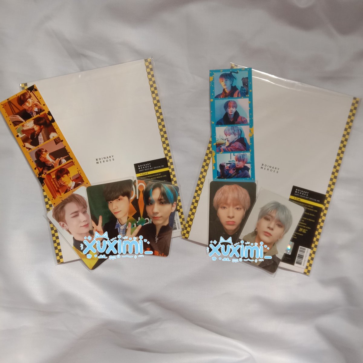 #wtsxh want to sell!!

Gunil hdd profile, id card, tincase set, 4 cuts photo &amp; hello world bene mmt r1

Ode hdd profile, id card, tincase set, 4 cuts photo

price by DM
splitpay only!
co by 🍊

not for sensitive buyer

Cimahi, INA

t. wts wtb buy xdinary heroes happy death day hw