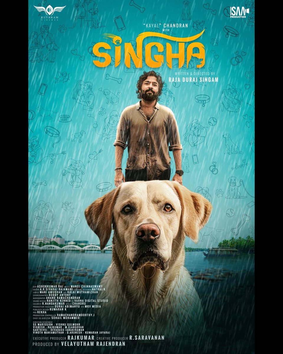 vp_offl's tweet image. Happy to release the first look of ‘Kayal’ Chandran’s @moulistic next #SINGHA
Congrats to the team. Stunning First look! Wishing you all success

@moulistic @Sija_rose_george @adithya_kathir @sduraisingam2 @manoj27631 @Raj_kumardir @ProRekha @Ruthramcinemas @Rksaaproduction