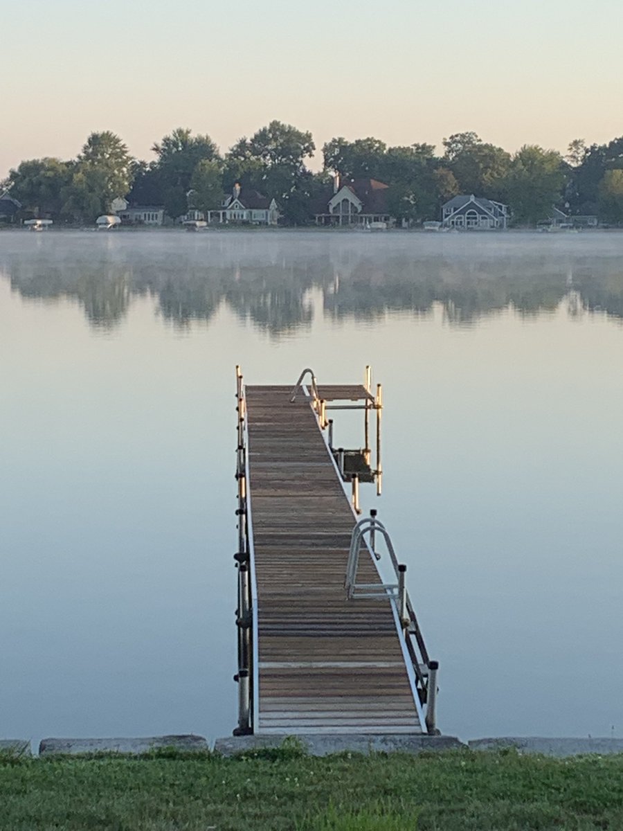 Happy Friday gang! When the lake begins to mist, I know autumn is close by. I love the cool morning temps, the stillness of the water, the silence of the lake before the day begins. Going to enjoy my coffee a tad longer before heading out. Have a lovely day &amp; stay safe out there!