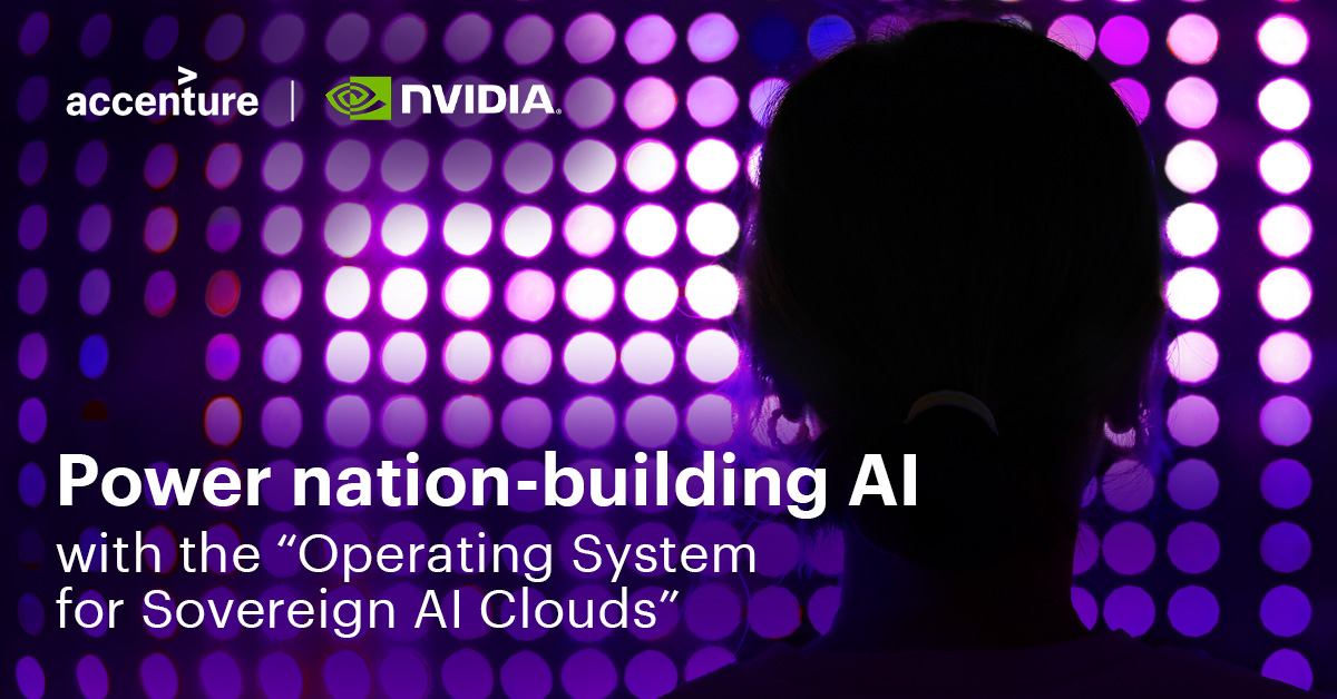 cesarprado68's tweet photo. @Accenture and @nvidia developed “The Operating System for Sovereign AI Clouds”, helping telcos, governments, and industry leaders build an entire AI stack that supports local needs and values. 

Learn how: https://t.co/WrTfPaKGcO

#Accenture #NVIDIA #AI #GenAI #SoverignAI https://t.co/OGkPgoInI4