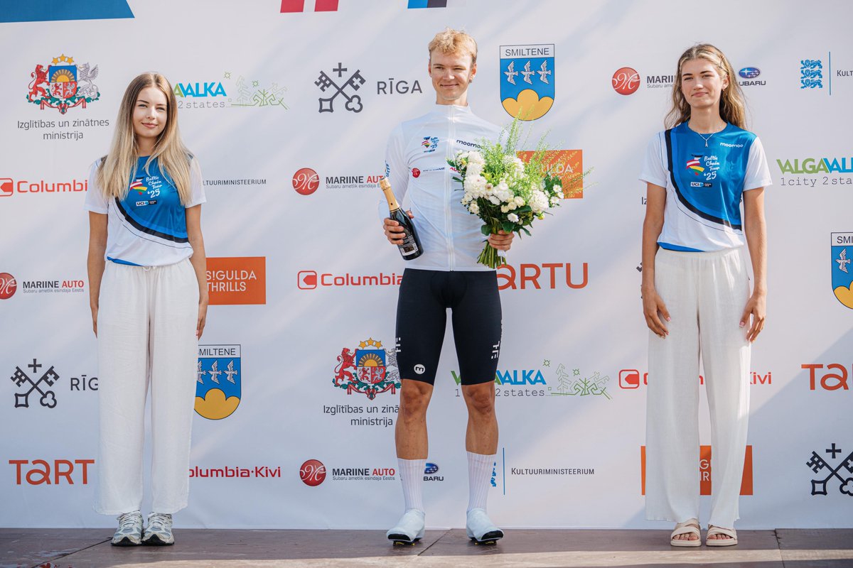 Stage 1A(TTT) was won by Estonian National Team by a massive ride at Bikernieke trase. Rait Ärm (previous GC winner) is in yellow once again.