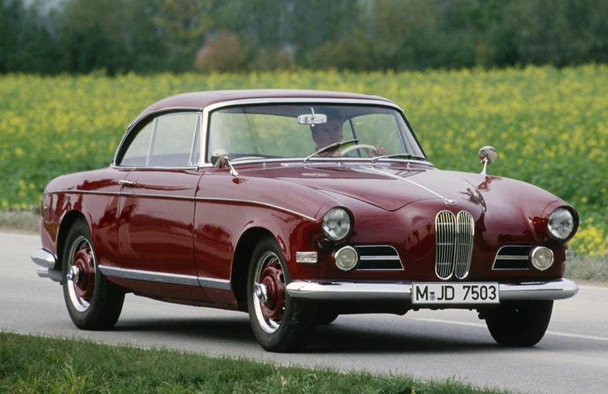 Unveiled at the 1955 Frankfurt Motor Show, the BMW 503 Coupé was a grand tourer designed by Albrecht Graf Goertz, the man behind the BMW 507. With its lightweight alloy V8 engine delivering 140 hp, it was both powerful and refined.

#carblog #carblogger #bmw