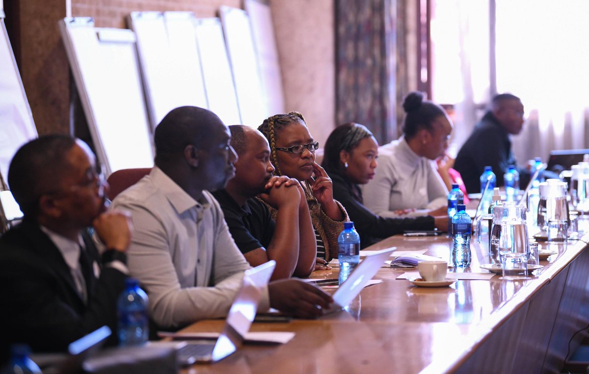 Treasury_RSA's tweet photo. The hybrid National Treasury’s Macro-Fiscal Engagement Session is under way. This session brings together civil society, interest groups, citizens, and government to discuss the budget process and provide an overview of the country’s macro-fiscal situation.

@GovernmentZA https://t.co/03IzfgvUyc
