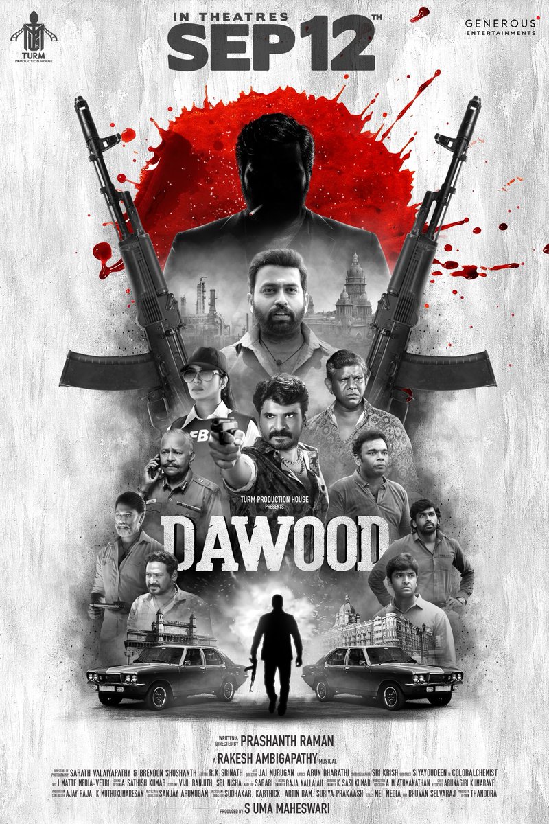 Power isn’t given, it’s taken. Once taken, it writes its own history.From September 12 🔥🔥#தாவுத் #Dawood 
<a href="/Thambithurai_ma/">Thambithurai Director</a> <a href="/linga_offcl/">Linga</a> <a href="/actor_saideena/">SAI DEENA</a> @ActorDileepan <a href="/sharathravii/">Sharath Ravi</a>  <a href="/Rakeshambigapa1/">Rakesh ambigapathy</a>  <a href="/Arunbharathi_A/">Arun Bharathi Lyricist</a> <a href="/shushanth99/">Brendon Shushanth</a> <a href="/ProBhuvan/">Pro.Bhuvan Selvaraj</a> @Team_GENEROUS