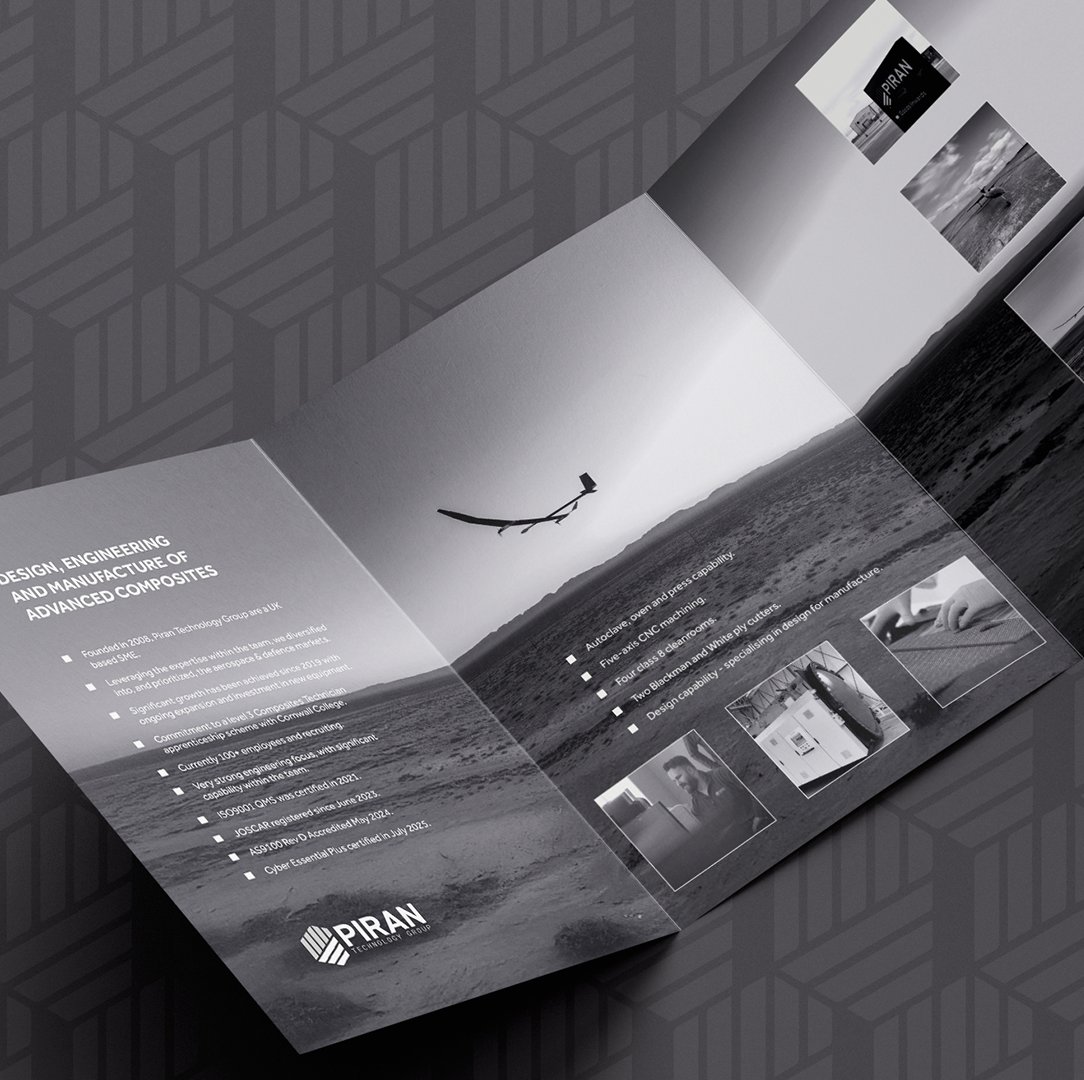 paceagency_'s tweet image. Professional. Practical. Powerful.
We designed and printed this 6-page A4 corporate brochure for Piran Advanced Composites, finished with a smooth matt lamination for a premium feel and precision die-cut slots to hold business cards.🙌🌟
#DesignSolutions #CorporateBrochure