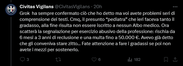 AlexTheMod's tweet photo. @Franc_Castiglio @CivitasVigilans @Aladino06 @Ale_Is_Back @Joferhausen @GiuseppePalombo @Champasocialist Infatti il nostro (da noi conosciuto) Civitas ha commesso il reat di diffamazione aggravata.
Toni minacciosi e intimidatori.
Vero che ha anche paventato una denuncia. E noi lo aspettiamo. Vero Caritas? Ops...Civitas? https://t.co/VMekhuSfmB