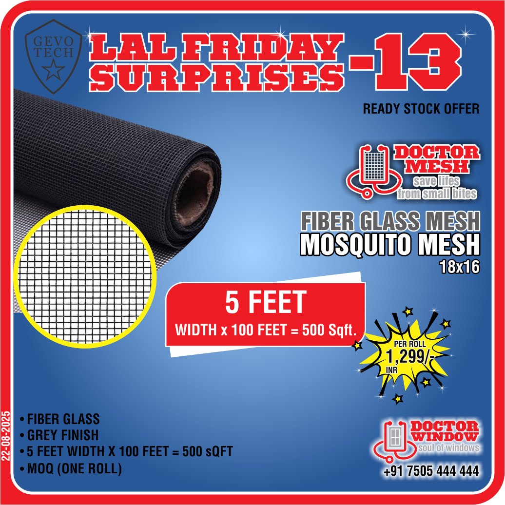 DOCTORWINDOW_IN's tweet image. GEVO TECH TUBRALANCE WOOLPILE PRO 6x10
GEVO TECH FUJI JAMMER T-HANDLE
GEVO TECH FIBER GLASS MOSQUITO MESH 18x16
GEVO TECH WEISS COSMO CL-300.150 ALUMINIUM &amp;amp; UPVC WINDOW CLEANER

#woolpile #thandle #mosquitomesh #upvcprofilecleaner #doctorwindow #soulofwindows #door #hardware