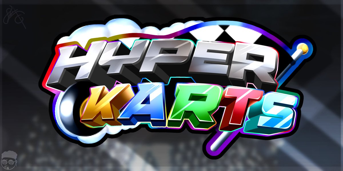 HYPER KARTS🏎️☁️(LOGO)

Hit 1st place frontpage with logos like these

Commission for: <a href="/pl4tinumeffects/">PlatinumFX</a> 

Discord: Limited_2x

Comms open✅💰

[#RobloxDev #roblox #robloxart #robloxlogo #art #logo #gamelogo #GraphicDesign ]

🚨Likes and retweets appreciated🚨