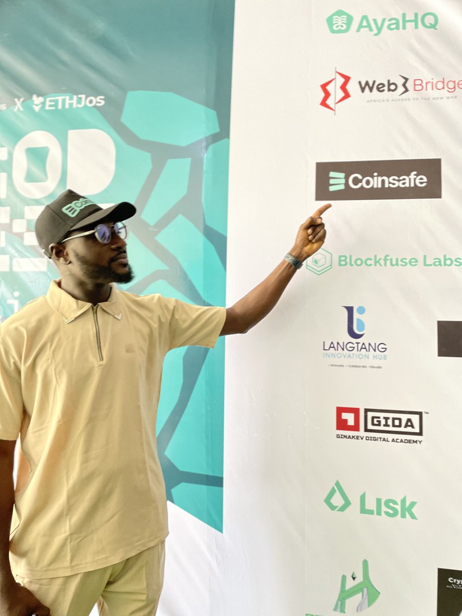 Coinsafe (@coinsafe_safe) on Twitter photo Live from #ProdFest2025 <a href="/prodfest/">PRODFEST-Web3JosConference</a>! 🙌 Our CTO <a href="/Samsonaderonmu/">SuPeRi◎r212.eth</a> is proudly repping <a href="/Coinsafe_safe/">Coinsafe</a> as we push our mission to spotlight CoinSafe to the world. 🌎🔥
#ProdFest2025 #EthJos #Coinsafe #SaveSmart Live from #ProdFest2025 <a href="/prodfest/">PRODFEST-Web3JosConference</a>! 🙌 Our CTO <a href="/Samsonaderonmu/">SuPeRi◎r212.eth</a> is proudly repping <a href="/Coinsafe_safe/">Coinsafe</a> as we push our mission to spotlight CoinSafe to the world. 🌎🔥
#ProdFest2025 #EthJos #Coinsafe #SaveSmart