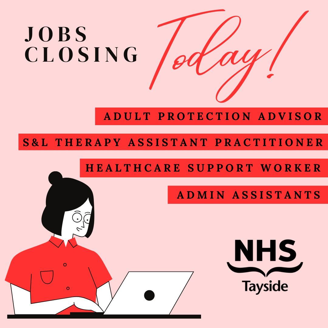 NHS Tayside Jobs tweet media