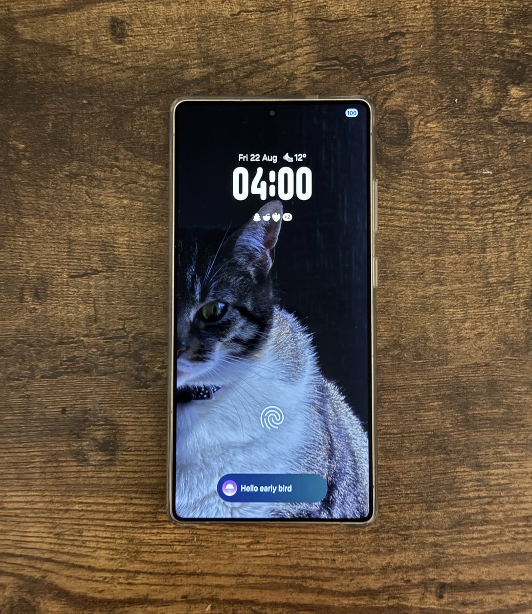 Samsungs always on display ✨🥰