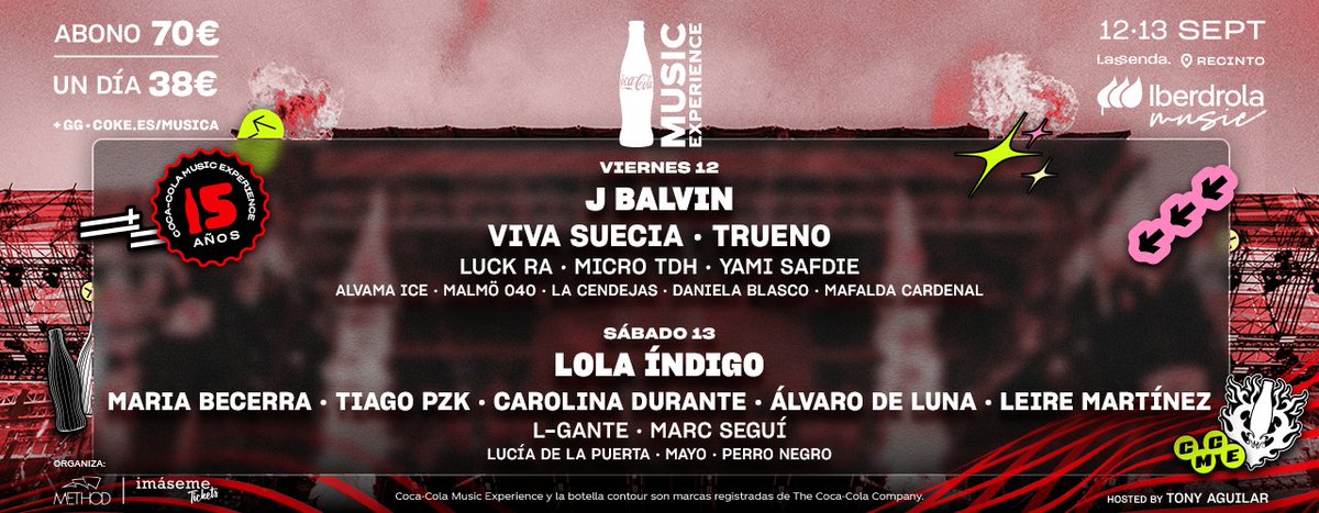 Se viene festivalazo en septiembre, dos días de música y sorpresas... ¿Te veré ahí? #CCME 

dontstopmadrid.com/2025/08/CCME20…