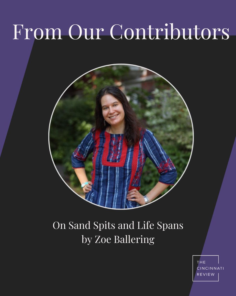 CincinnReview's tweet photo. "What happens when the things we love—whether beings, objects, or places—have lifespans that do not match our expectations?"

Today on the site, issue 22.1 contributor Zoe Ballering explores the idea of life spans in fiction. Link in thread. https://t.co/GEZTP70XmQ