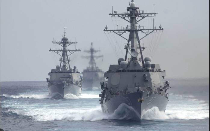 US deploys warships near Venezuela to help them control their vast  oil reserves. The Donald has been very concerned for the safety of the good people of Venezuela and seeks to protect their trillion dollar oil empire. No drugs were used by US Pilots+military personnel 
#Satire